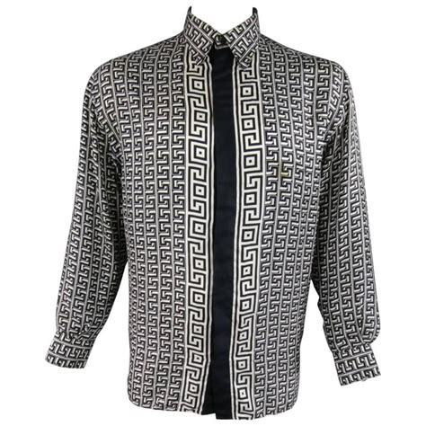 versace classic v2 mens shirt|Versace casual shirts.